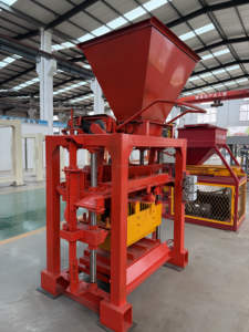 QTJ4-35小さなモルタルコンクリートレンガ成形機中国工場で販売 - Product Image 3