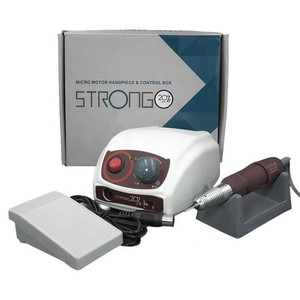 2025J OEM Corée Original Puissant 207B+120 Rouge Micromoteur pour Laboratoire Dentaire, Outils de Polissage de Prothèses, <span class=keywords><strong>Ponceuse</strong></span> Podologique, <span class=keywords><strong>Ponceuse</strong></span> à Ongles pour Manucure et Gel - Product Image 1