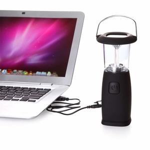 Lanterne LED solaire à manivelle avec 6 LED, lampe de poche pour le camping en plein air, la chasse, la randonnée, la navigation, portable, étanche, d'urgence - Product Image 6