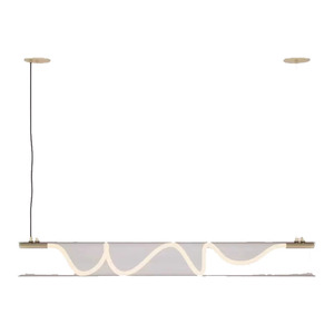 Italian Designer Modern Minimalist Pendant <b>Light</b> for Restaurant Art Deco Style Counter Bar Lighting Irregularly <b>Chandelier</b> - Product Image 1