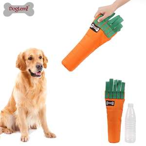 Agresif Chewer köpekler için toptan çevre dostu havuç şekli pamuk Pet oyuncaklar - Product Image 6
