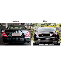 Kit de carrosserie automobile pour Mercedes Benz Classe S, mise à niveau de S500 S550 W221 2006-2013Y vers le style W223 S63, pièces et accessoires, système de pare-chocs