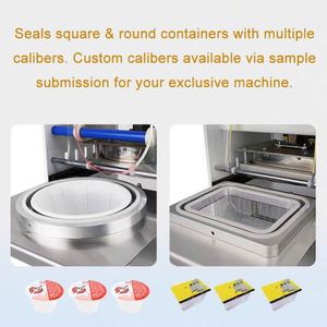 Machine d'emballage sous vide de type plateau pour poisson frais, viande, bœuf, porc et légumes, petite taille, très vendue - Product Image 3