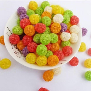 Caramelos <span class=keywords><strong>de</strong></span> Goma con Sabor a Frutas, Crujientes y Coloridos, en Bolsa, <span class=keywords><strong>de</strong></span> Fabricantes Chinos OEM - Product Image 2