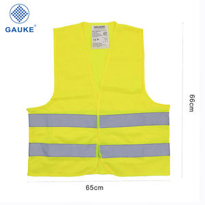 गॉक कस्टमाइज्ड एंसी क्लास 2 एन आईएसओ 20471 प्रमाणित वाटरप्रूफ उच्च दृश्यता परावर्तक सुरक्षा के लिए व्यक्तिगत लोगो सुरक्षा - Product Image 2