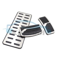 Couvre-pédale de repose-pieds pour accélérateur et frein de voiture, compatible avec Mitsubishi Pajero Lancer EX