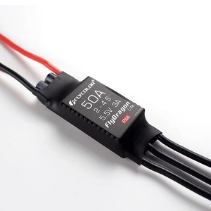 طائرة فلاي كولور فلاي دراجون لايت 2-4S 50A 30A 40A 100A بدون فرش ESC مع وحدة تحكم سرعة 5V 2A/3A BEC لطائرة تحكم عن بعد بجناح ثابت - Product Image 4