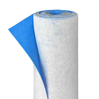 Toile de protection de sol auto-adhésive anti-usure robuste, rouleau de toile de protection temporaire pour la rénovation