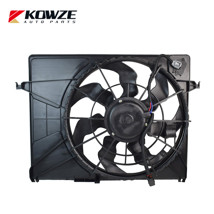 【受注生産品】 Kowze A/C Condenser Fan Motor & Shroud for Hyundai Grandeur ジャケット・アウター