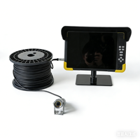 Caméra d'inspection sous-marine 4K analogique 10 pouces 5MP pour égouts et forages, vision nocturne, kits DVR