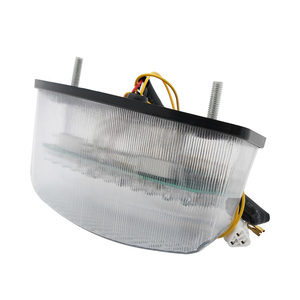 Feu arrière de <span class=keywords><strong>moto</strong></span>, clignotants de frein intégrés, lumière LED adaptée à Ducati Monster 400 600 620 695 750 800 900 1000 1994-2008 - Product Image 6