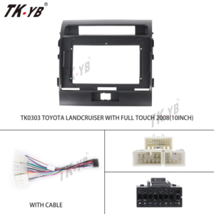Khung Bảng Điều Khiển Fascia Radio Thông Dụng Cho Xe Hơi Bảng Điều Khiển <span class=keywords><strong>Video</strong></span> Android Cho Xe Hơi Khung Trình Phát Dvd Điều Hướng Giao Diện Âm Thanh Nổi Cho Toyota - Product Image 4
