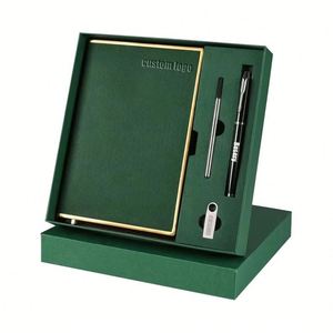 Ensemble Cadeau d'Entreprise Haut de Gamme avec Carnet, Stylo Métallique Signature et Clé USB – Idéal pour Conférences et Souvenirs - Product Image 4