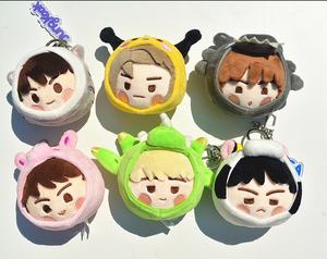 2026 FESTA Tian Zhengguo <span class=keywords><strong>Kim</strong></span> <span class=keywords><strong>Tae</strong></span>-<span class=keywords><strong>hyung</strong></span> V JIMIN Jungkook Llavero Colgante de Peluche Bordado con Cabeza Grande Tipo Dumpling - Product Image 6