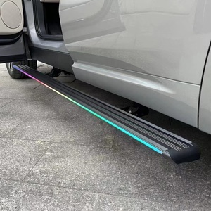 Estribo de paso lateral de energía eléctrica automática, luz LED de neón Compatible con <span class=keywords><strong>Land</strong></span> <span class=keywords><strong>Rover</strong></span> <span class=keywords><strong>Defender</strong></span> 110 <span class=keywords><strong>Jeep</strong></span> VW <span class=keywords><strong>Land</strong></span> Cruiser - Product Image 5