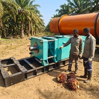 Alibaba China Producten Palm Empti Fruitbundel Dubbele As Olie Palm Lege Fruit Bundelversnipperaar Machine Olie Continue Persing