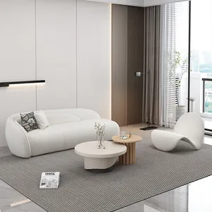 Nórdico simples criativo família pequena sala de roupas recepção salão de beleza sofá tecido
