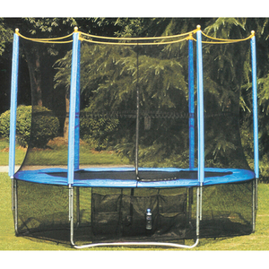 <span class=keywords><strong>Mini</strong></span> <span class=keywords><strong>trampoline</strong></span> commercial de 12 pieds bon marché pour enfants avec enceinte de sécurité et garçon à vendre - Product Image 6
