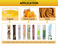 Machine d'emballage automatique multi-voies pour échantillons de cosmétiques et soins de la peau, machine d'emballage de sachets pour crème visage, masque et liquides