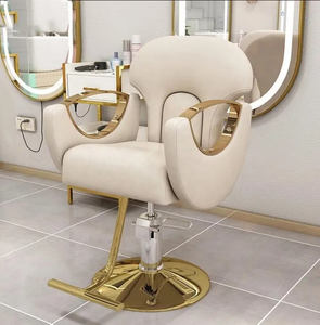 2026 Hot Selling Salon Furniture Set with Mirror Barber Chair Handcart and Shampoo <b>Bed</b> - Product Image 6