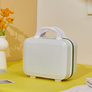 2025 nueva moda bolsa de cosméticos barata ABS + PC Material bolso maleta bolsa de maquillaje de carcasa dura - Product Image 4