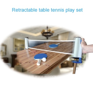 Set da Ping Pong Portatile Retrattile per Casa con Rete, Due Racchette e Tre Palline, <span class=keywords><strong>Attrezzatura</strong></span> Sportiva per Giochi in Famiglia - Product Image 2
