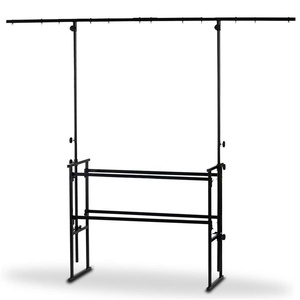 Electromarket Mesa de <span class=keywords><strong>DJ</strong></span> de 4 pies con Soporte Plegable, Pantalla de Iluminación para <span class=keywords><strong>DJ</strong></span> de Discoteca, Cabina de 4 Paneles - Product Image 2