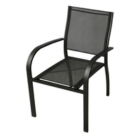 Fauteuil d'extérieur en fer, chaise de Patio et de jardin, métal