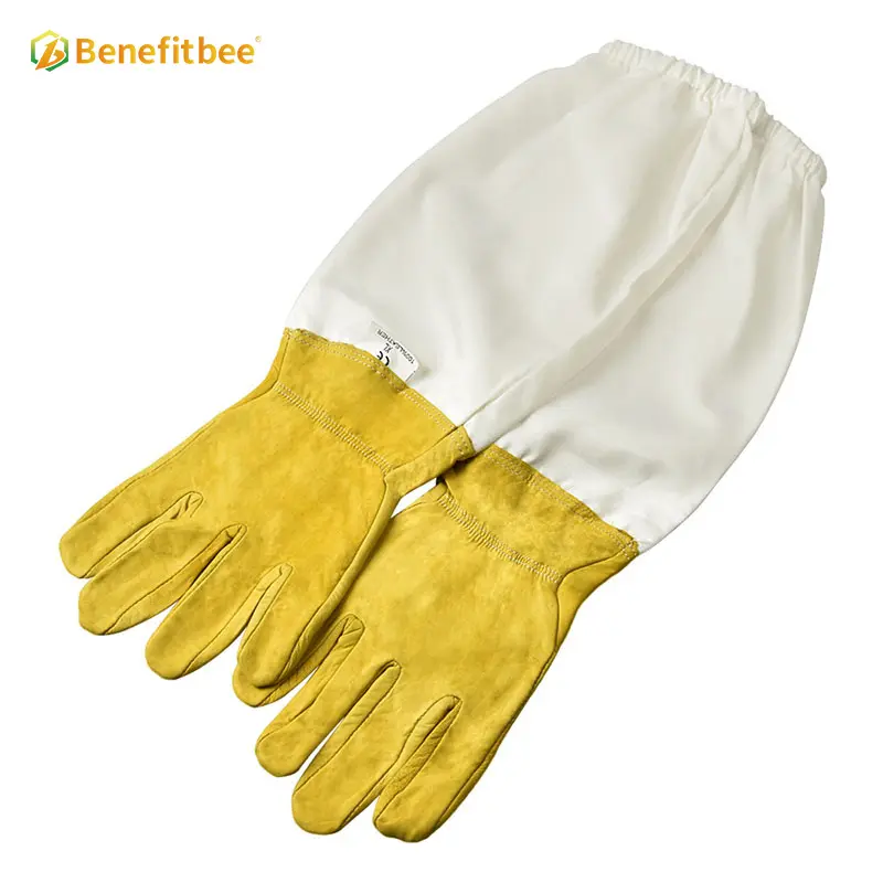 Protezione apicoltore guanti ape pelle di capra guanti apicoltore