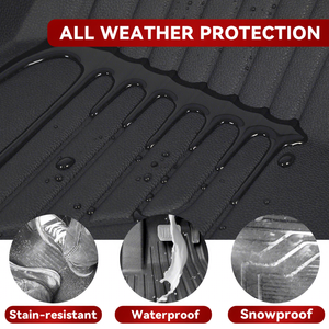 <span class=keywords><strong>Tappetini</strong></span> <span class=keywords><strong>Auto</strong></span> 3D in TPE per Tutte le Stagioni, Set Completo 4 Pezzi per <span class=keywords><strong>Nissan</strong></span> Sylphy/Tiida/X-Trail/<span class=keywords><strong>Qashqai</strong></span>/Lannia/Kicks - Product Image 3