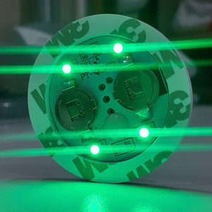 Sous-verres promotionnels 2026 pour bars et fêtes, multicolores, fins, légers, personnalisables, ronds, avec impression de logo, autocollants LED personnalisés - Product Image 5