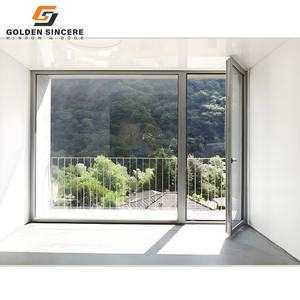 Puerta abatible de aluminio de nuevo estilo GS para protección contra la lluvia - Product Image 4