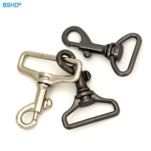 Lujo niquelado fuerte ancho interior 1,5 pulgadas 38mm accesorios de Metal ganchos a presión para enlace de <span class=keywords><strong>collar</strong></span> de correa de perro - Product Image 2