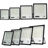 Projecteurs solaires LED extérieurs modernes étanches IP68 COB 50W-200W, angle de faisceau réglable, garantie 5 ans, CRI95, 120000LM, application