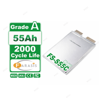 Batterie rechargeable de qualité A, cellule NMC en pochette, 32Ah 40Ah 42Ah 50Ah 53Ah 58Ah 60Ah 73Ah 76Ah 86Ah 87.5Ah 3.7V, cellule de batterie Li-ion