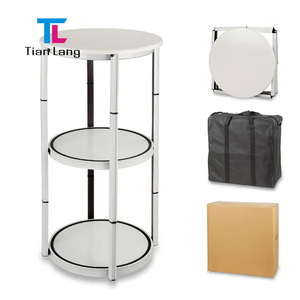 จอแสดงผลโปรไฟล์อลูมิเนียม TIANLANG ตู้โชว์แบบพับได้ LED แบบเดี่ยว - Product Image 6