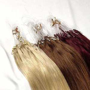 Extensions de cheveux ondulés lisses et soyeux de haute qualité, cheveux humains de qualité supérieure, texture naturelle, doux, lisses, légers - Product Image 4