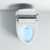 Détecteur de pied intelligent électrique à retournement automatique, rinçage, articles sanitaires haut de gamme, toilettes intelligentes, toilettes, salle de bains