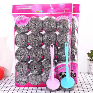 Fregador de cocina de acero, esponjas de malla Jumbo, fregador de platos, fregador de acero inoxidable, productos de cocina - Product Image 2