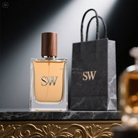 Flacons de parfum en verre de 30ml 50ml 100ml avec logo personnalisé en espagnol, français et allemand