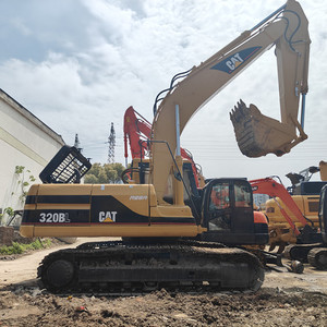 Excavadora Caterpillar usada original Cat320BL 320B 320C 320CL 320D 320DL 320D2l, sistema hidráulico y motor en excelentes condiciones, en stock. - Product Image 1