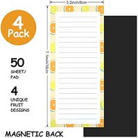 Bloc-notes magnétique direct usine, avec adhésif supérieur détachable pour une suppression facile, bloc-notes professionnel pour réfrigérateur pour affichage en magasin