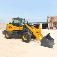 Hocheffizienter Vollhydraulischer Radlader Baumaschine 4x4 4WD Lader Geländereifen Dieselmotor Radlader