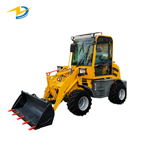 <span class=keywords><strong>ZL12</strong></span> Mini Front End Wheel Loader kecil mesin pertanian Hydraulic Ulis dengan komponen inti mesin bantalan pompa Gearbox PLC - Product Image 1