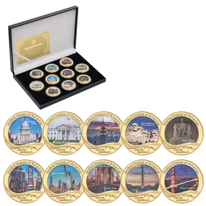 Großhandel 5 Stück vergoldete Zink legierung <span class=keywords><strong>Challenge</strong></span> <span class=keywords><strong>Coin</strong></span> <span class=keywords><strong>Afghanistan</strong></span> Logo-Themen Messing Metall münze für Sammlung Souvenir Craft - Product Image 2