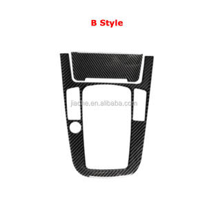 Molduras Interiores de Fibra de Carbono, Panel de Cambio de Marchas, Cubierta de Marco, Pegatinas para <span class=keywords><strong>Audi</strong></span> <span class=keywords><strong>A4</strong></span> A5 2009-2016 Q5 2010-2018 - Product Image 3