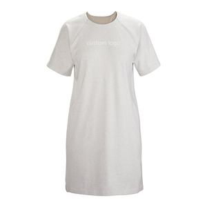 Vestido Camiseta de Verano para Mujer, 100% Algodón, Personalizado - Product Image 5