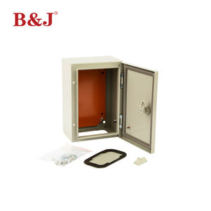 B&J 户外壁挂式外壳 IP66 防水低压 RAL3018 电气金属配电箱设备 - Product Image 2