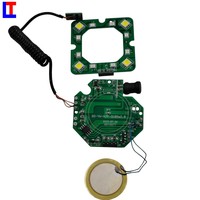 Servicio de Ensamblaje de Placas de Circuito PCBA para Máquinas de Café con Control de Temperatura y Temporizador, Componentes SMD/SMT/DIP, Pruebas AOI/Rayos X - Solución Integral