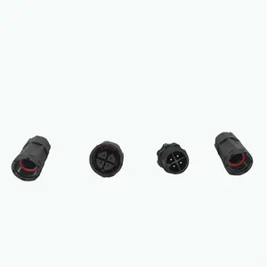 Ip68 Plastic Ul Rohs Ip68 3 Pin 3 Way T Vorm Waterbestendige Schroefaansluiting Ip68 Waterdichte Connector